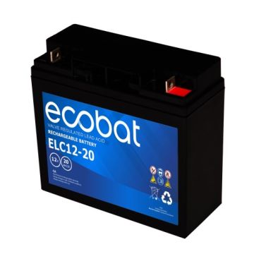 Batterie AGM Ecobat Light Cycle ELC12-20 12 V 20 Ah – AGM