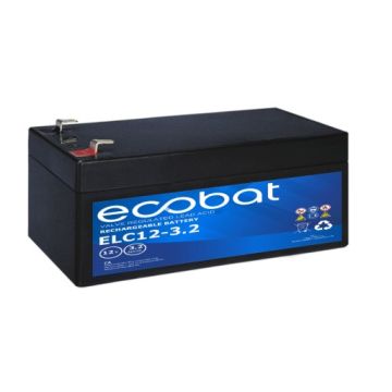 Batterie AGM Ecobat Light Cycle ELC12-3.2 12 V 3,2 Ah – AGM