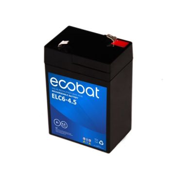 Batterie AGM VRLA Ecobat Light Cycle ELC6-4.5 6 V 4,5 Ah – AGM