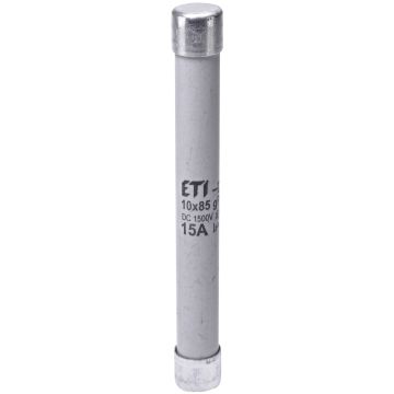 Fusible photovoltaïque ETI CH 10x85 gPV 15 A 1500 V DC 