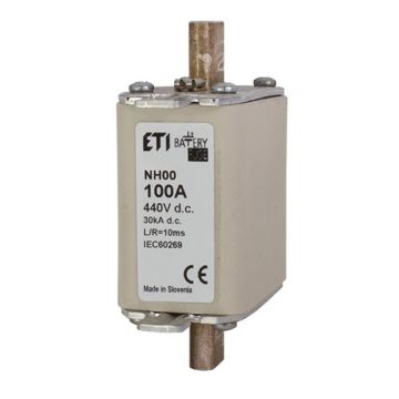 Fusible NH00 gBat ETI 40 A 550 V DC 