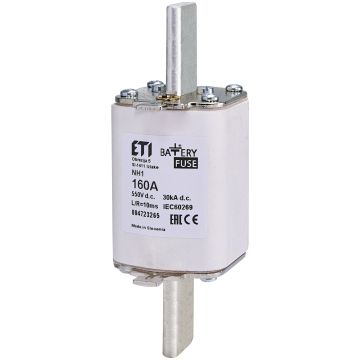 Fusible NH1 gBat ETI 160 A 550 V DC 