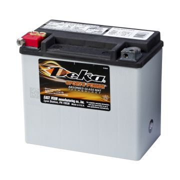 Batterie moto Deka Sports Power ETX16 12 V 19 Ah 325 A – AGM