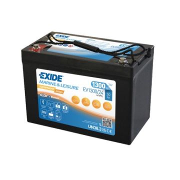Batterie Exide Equipment Li-Ion EV1300/24 12 V 50 Ah – Plomb-acide (sans entretien)