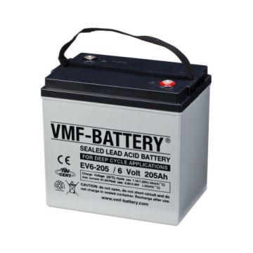 Batterie de traction AGM VMF EV6-205 6 V 205 Ah – AGM