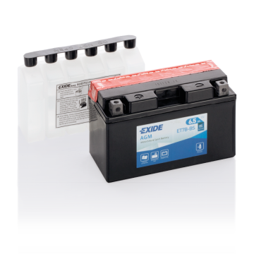 Batterie moto Exide Bike AGM ET7B-BS 12 V 7 Ah 85 A – AGM