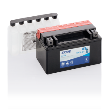 Batterie moto Exide Bike AGM ETX7A-BS 12 V 6 Ah 90 A – AGM