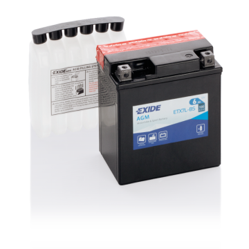 Batterie moto Exide Bike AGM ETX7L-BS 12 V 6 Ah 100 A – AGM