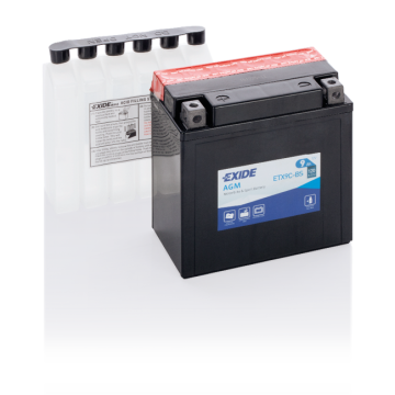 Batterie moto Exide Bike AGM ETX9C-BS 12 V 9 Ah 120 A – AGM
