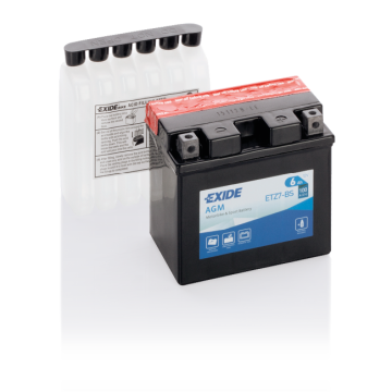 Batterie moto Exide Bike AGM ETZ7-BS 12 V 6 Ah 100 A – AGM