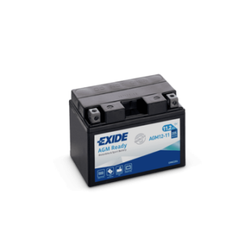 Batterie moto Exide AGM Ready AGM12-11 12 V 11 Ah 205 A – AGM