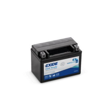 Batterie moto Exide AGM Ready AGM12-7.5 12 V 8 Ah 120 A – AGM