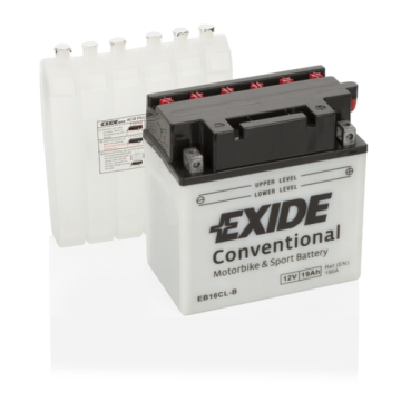 Batterie moto Exide Bike EB16CL-B 12 V 19 Ah 190 A – Plomb-acide (électrolyte liquide)