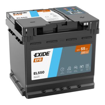 Batterie Start & Stop EFB Exide EL550 12 V 55 Ah 540 A – EFB