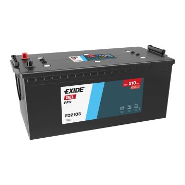 Batterie à décharge lente GEL Exide Endurance +PRO ED2103 12 V 210 Ah – GEL