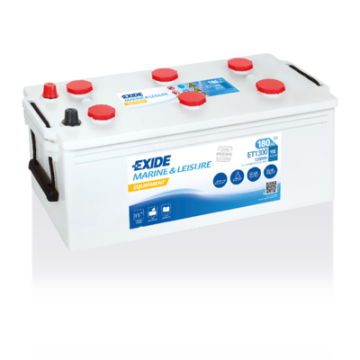 Batterie à décharge lente Exide Equipment ET1300 12 V 180 Ah – Plomb-acide (sans entretien)