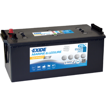 Batterie à décharge lente GEL Exide Equipment ES2400 12 V 210 Ah – GEL