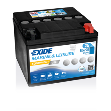 Batterie à décharge lente GEL Exide Equipment ES290 12 V 25 Ah – GEL