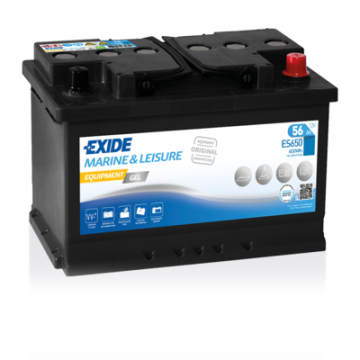Batterie à décharge lente GEL Exide Equipment ES650 12 V 56 Ah – GEL