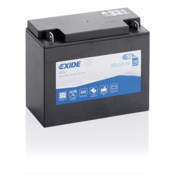 Batterie moto GEL Exide GEL12-16 12 V 16 Ah 180 A – GEL