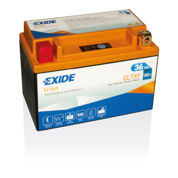 Batterie lithium LiFePO4 Exide ELTX9 12 V 3 Ah 180 A – Lithium LiFePO4