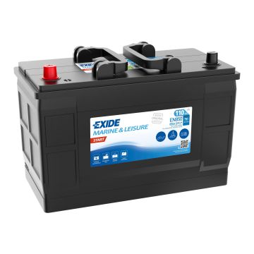 Batterie de démarrage Exide Start EN850 12 V 110 Ah 750 A – Plomb-acide (sans entretien)