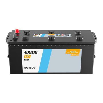 Batterie de démarrage Exide StartPRO EG1803 12 V 180 Ah 1000 A – Plomb-acide (sans entretien)