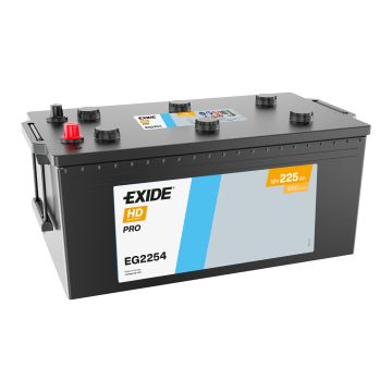 Batterie de démarrage Exide StartPRO EG2254 12 V 225 Ah 1200 A – Plomb-acide (sans entretien)