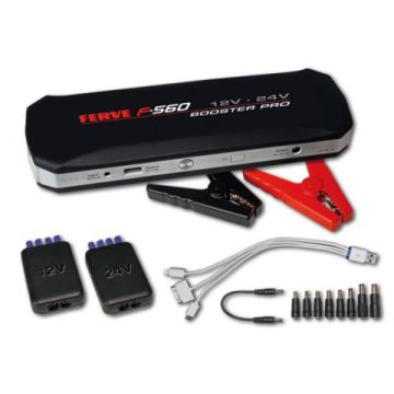 Booster de démarrage Ferve F-560 12 V et 24 V 