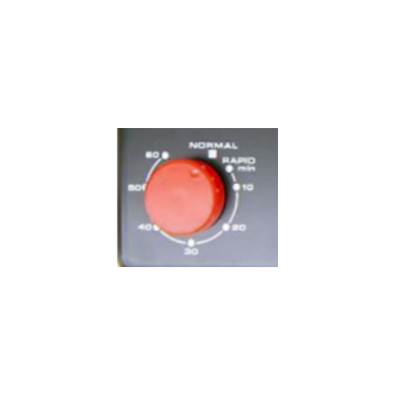 Bouton rotatif rouge Ferve F925 