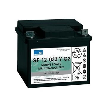 Batterie à décharge lente GEL Sonnenschein GF-Y GF12-033YG2 12 V 38 Ah – GEL