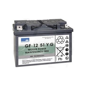 Batterie à décharge lente GEL Sonnenschein GF-Y GF12-051YG1 12 V 56 Ah – GEL