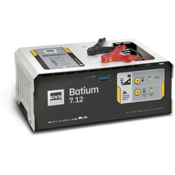 Chargeur de batterie GYS Batium 7.12 6 V et 12 V 