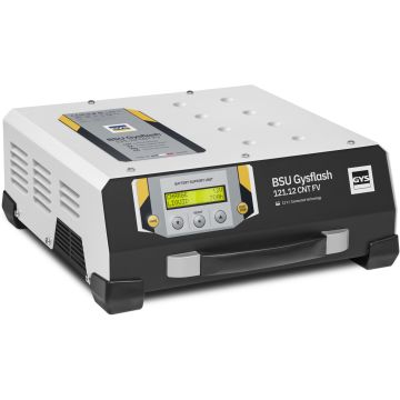 Chargeur de batterie GYS Gysflash 121.12 CNT FV 12 V câbles 5 m 