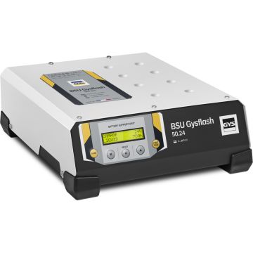 Chargeur de batterie Gys Gysflash 50.24 HF 6/12/16/24 V câbles 2,5 m 