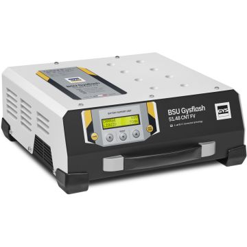 Chargeur de batterie Gys Gysflash 51.48 CNT FV 6-48 V câbles 5 m 
