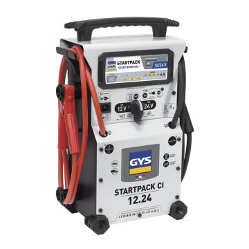 Booster de démarrage GYS Startpack 12.24 CI 12 V et 24 V 