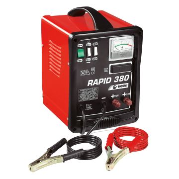 Chargeur de batterie et démarreur Helvi Rapid 380 12-24 V 38 A 