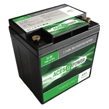 Batterie lithium LiFePO4 ACES Energy HFA 12,8 V 45 Ah – Lithium LiFePO4