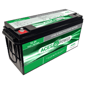 Batterie lithium LiFePO4 ACES Energy AL48V60HFA 51,2 V 60 Ah – Lithium LiFePO4