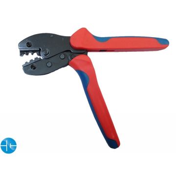 Pince à sertir pour connecteurs solaires MC4 2,5 - 6 mm² avec cliquet 