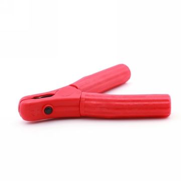 Pince de charge 200 A rouge isolée 160 mm, câble jusqu'à 35 mm² 