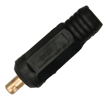 Connecteur de soudage mâle type Dinse SK 70 50-70 mm² Ø 13 mm 
