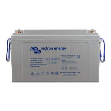 Batterie à décharge lente plomb-carbone Victron Energy 12 V 106 Ah M8 – Plomb-carbone