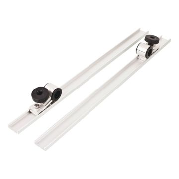 Support de panneau solaire NOA orientable 650 mm pour rambarde 25 mm 