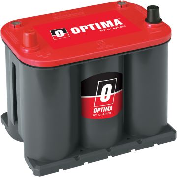 Batterie de démarrage Optima RedTop RTR-3.7 12 V 44 Ah 730 A – Cellules spiralées