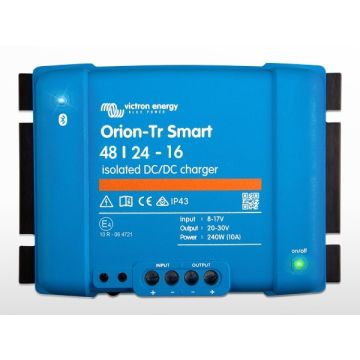 Chargeur DC-DC Victron Energy Orion-Tr Smart 48/24-16A isolé 380 W 