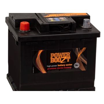 Batterie de démarrage Powerboozt Premium Start PB.545.413 12 V 45 Ah 400 A – Plomb-acide (sans entretien)