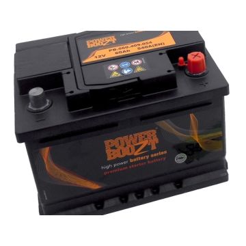 Batterie de démarrage Powerboozt Premium Start PB.560.409 12 V 60 Ah 540 A – Plomb-acide (sans entretien)