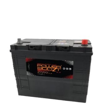 Batterie semi-traction Powerboozt PB.960.002 12 V 125 Ah 720 A – Plomb-acide (sans entretien)